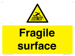 Fragile surface